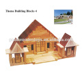 326pcs Rubber Wood Children Toy Grand Building Blocks